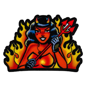 Flames She Devil Patch - Kreepsville